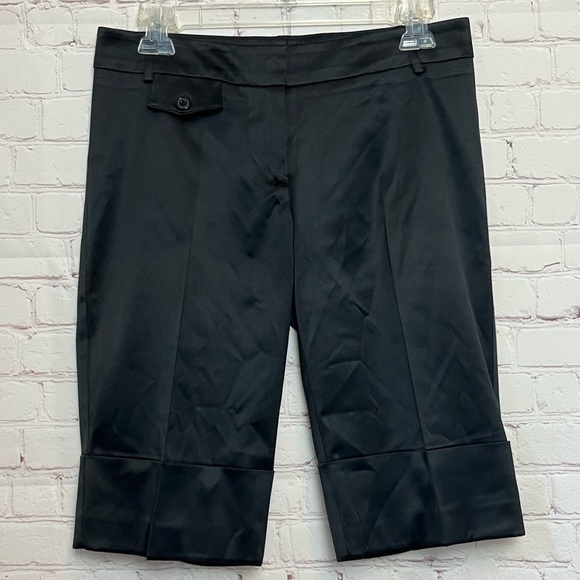 Vintage Y2K Cache Satin Bermuda Shorts - Picture 1 of 12